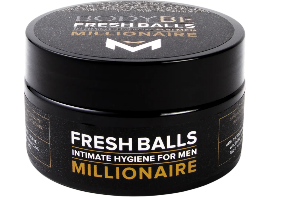 BODYBE Millionaire men's refreshing intimate hygiene ointment Fresh Balls, 100 ml