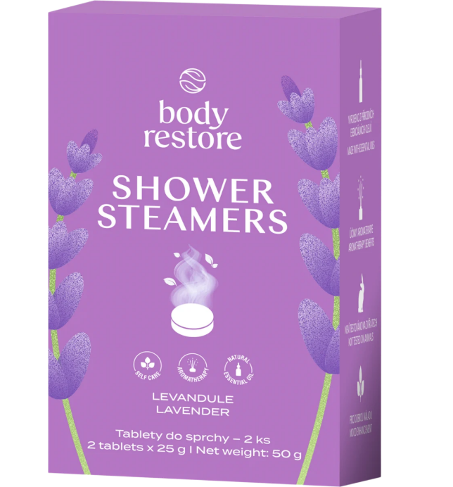body restore shower steamers Lavender 2x50 g