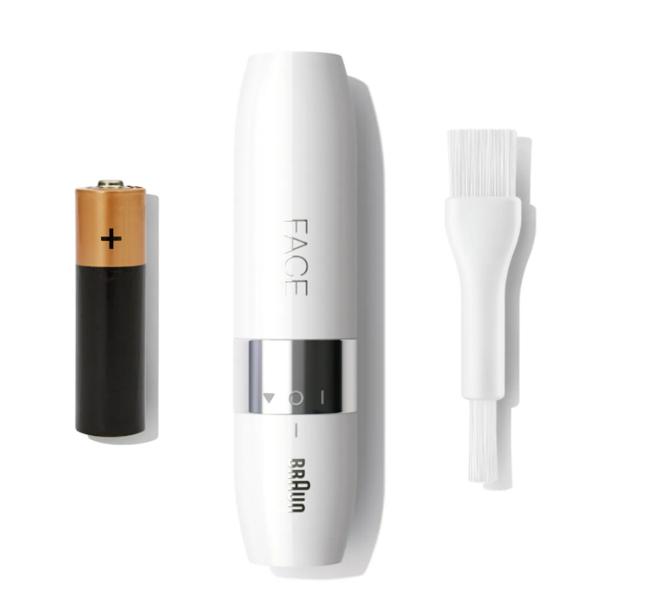 Braun electric facial hair remover