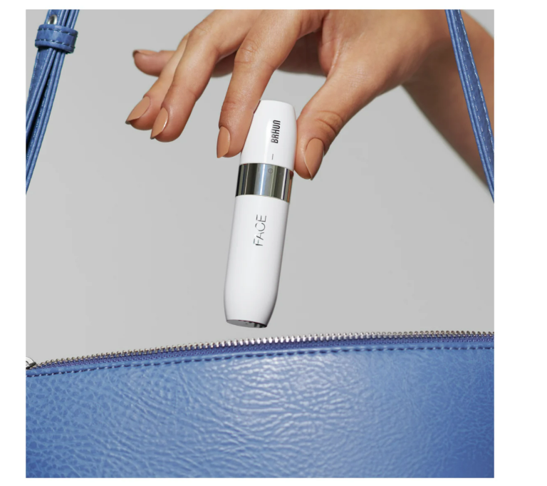 Braun electric facial hair remover