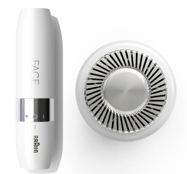 Braun electric facial hair remover