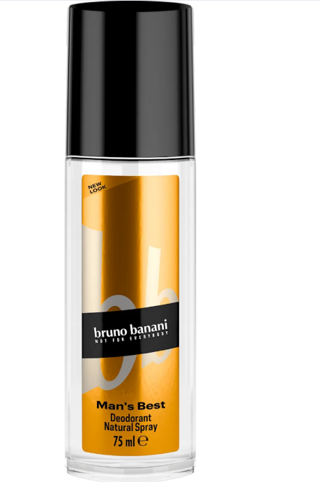 Bruno Banani Deodorant Natural Spray Man's Best, 75 ml