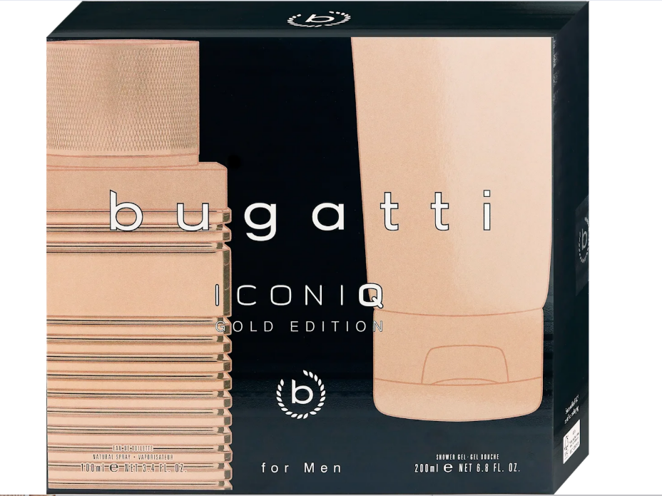 bugatti Iconiq Gold Edition gift set