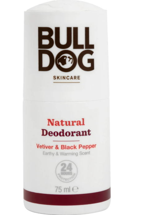 BULLDOG deodorant roll-on Vetiver and Black Pepper, 75 ml