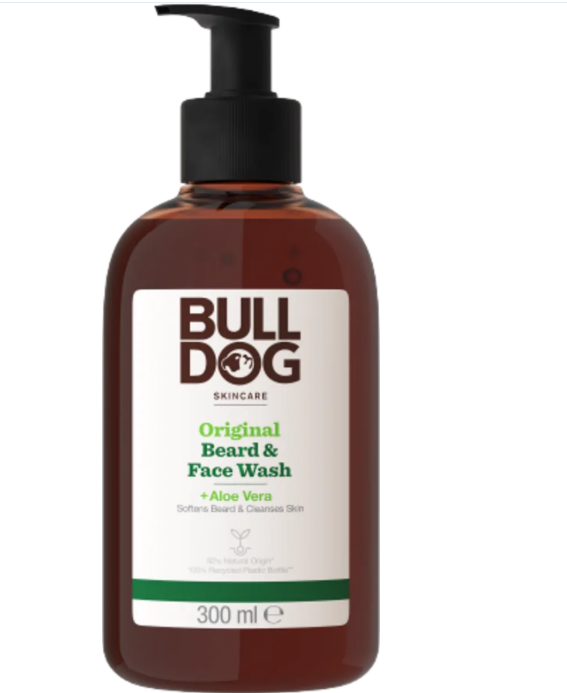 BULLDOG Beard & Face 2-in-1 Original cleansing gel, 300 ml