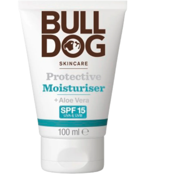 BULLDOG moisturizing cream with Aloe Vera SPF15, 100 ml