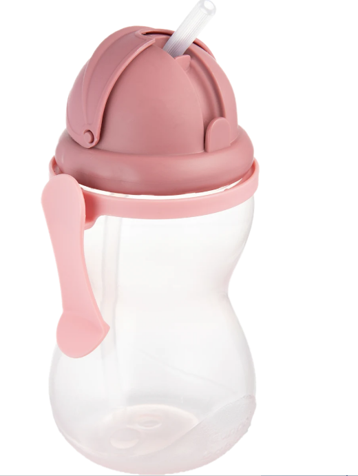 Canpol babies sports bottle pink 12m+; 370 ml