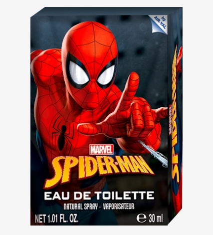 AIR-VAL Marvel Spider-Man Eau de Toilette for kids 30 ml