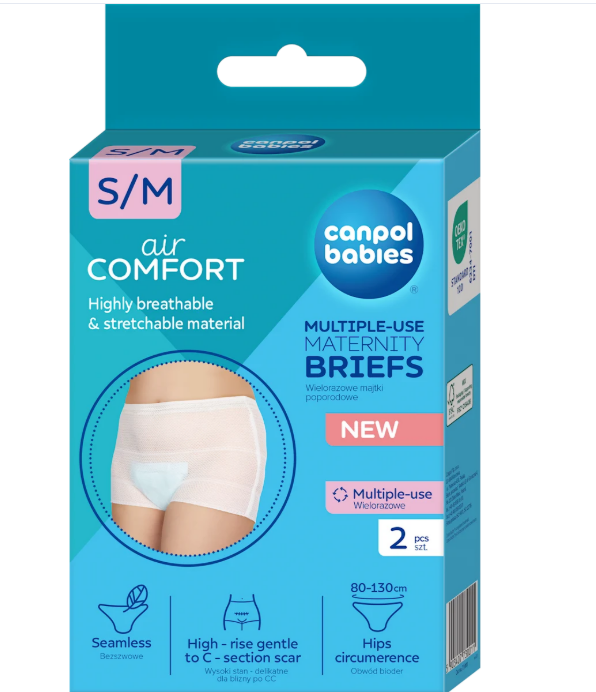Canpol babies postpartum panties multifunctional, size S/M, 2 pcs