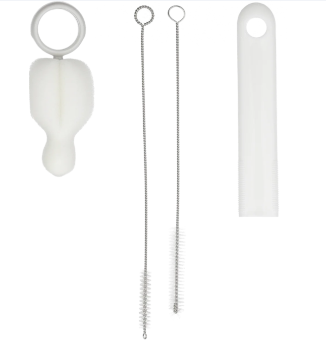 Canpol babies set of brushes for cleaning bottles and teats, 5 pcs