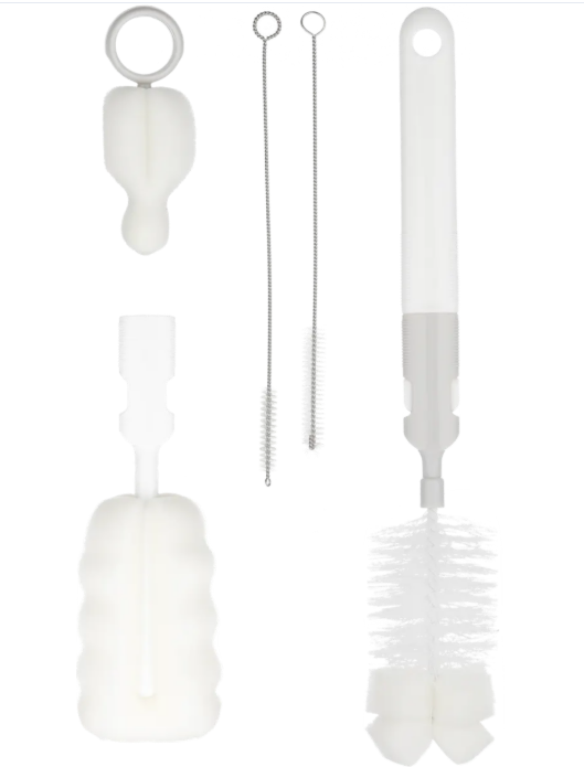 Canpol babies set of brushes for cleaning bottles and teats, 5 pcs