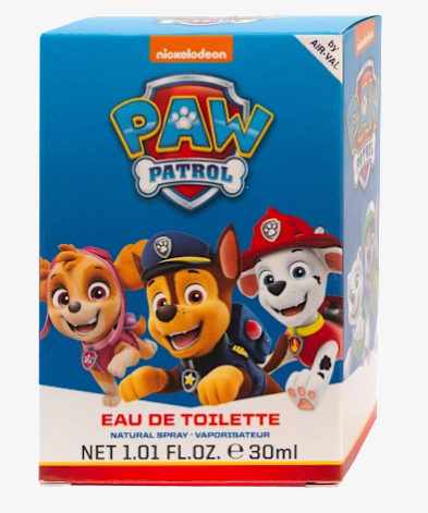 AIR-VAL Paw Patrol Eau de Toilette for kids 30 ml