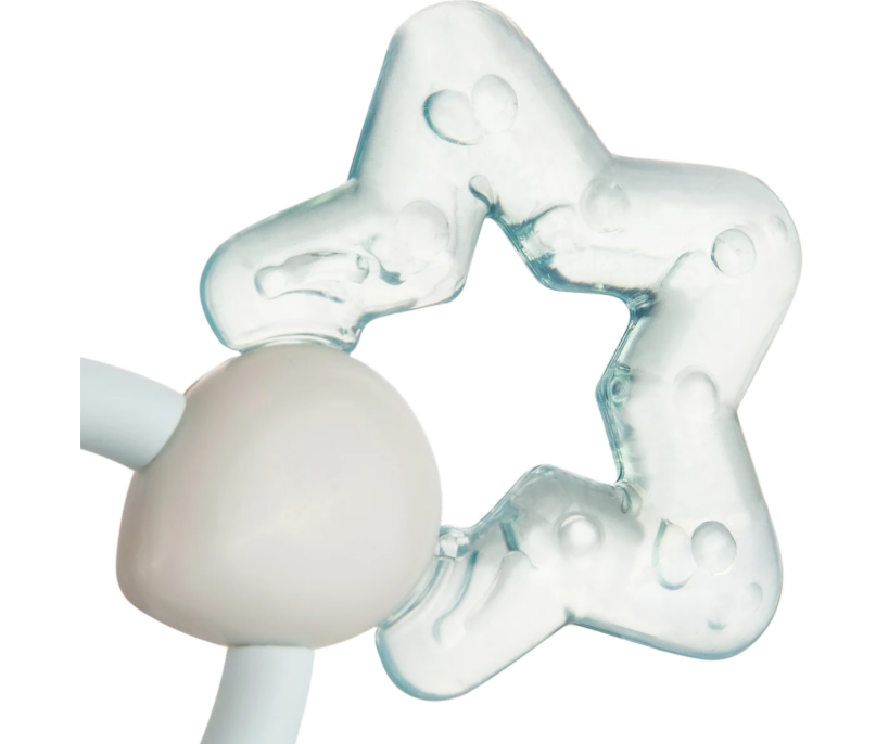 Canpol babies Water Teether with rattle blue, 3m+, 1 pc