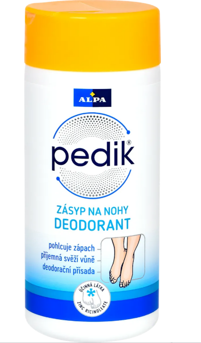 Alpa pedik deodorant foot powder, 100 g