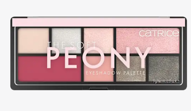 CATRICE Soft Peony eyeshadow palette, 9 g