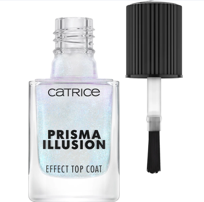 CATRICE Prisma Illusion 040 Galactic Dust top coat nail polish, 10.5 ml