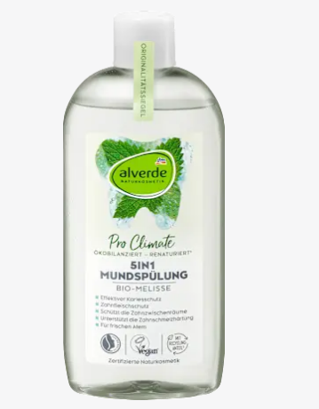 alverde NATURKOSMETIK Pro Climate mouthwash 5 in 1, 500 ml