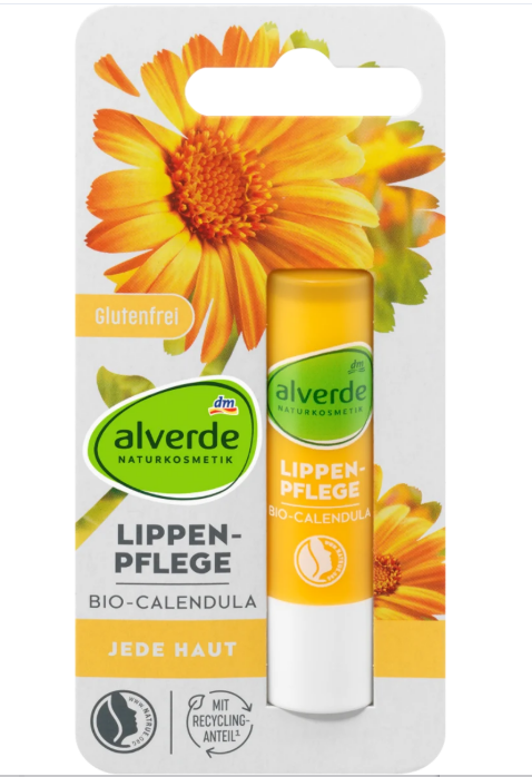 alverde NATURKOSMETIK Marigold lip balm, 4.8 g