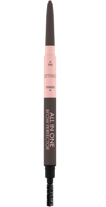 CATRICE All In One Brow Perfector eyebrow pencil 030 Dark Brown, 0.4 g
