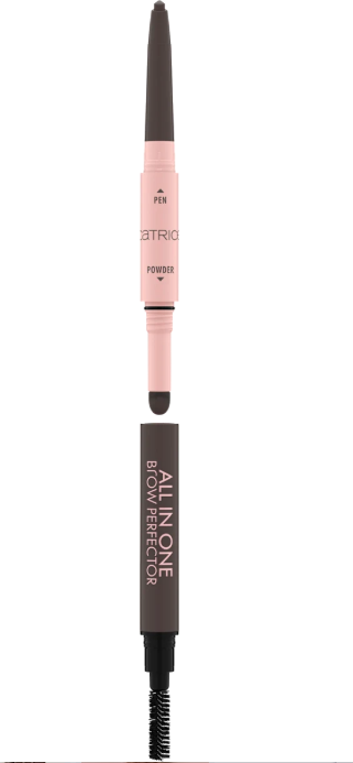 CATRICE All In One Brow Perfector eyebrow pencil 030 Dark Brown, 0.4 g