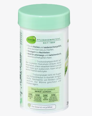 alverde NATURKOSMETIK Lemon balm dry hair shampoo, 20 g