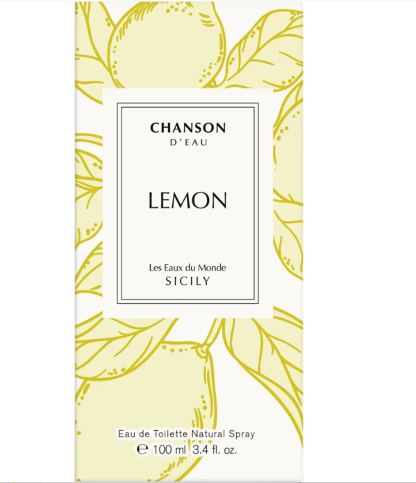 Chanson d'Eau Lemon from Sicily, Eau de Toilette 100 ml