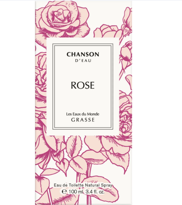 Chanson d'Eau Rose from Grasse, Eau de Toilette 100 ml
