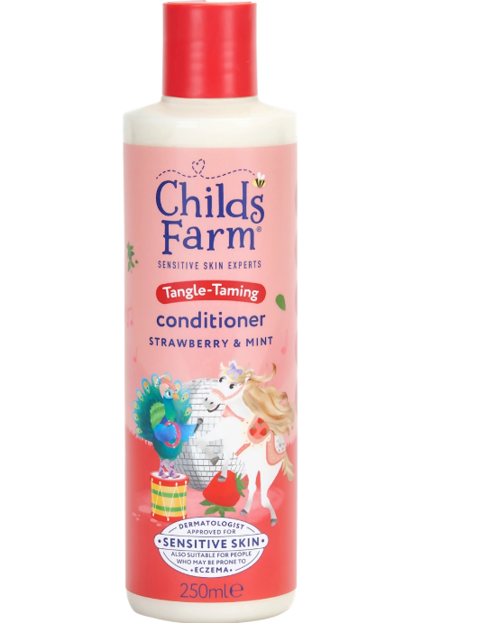 Childs Farm strawberry & mint hair conditioner, 250 ml
