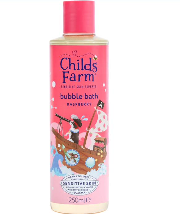 Childs Farm raspberry bubble bath, 250 ml