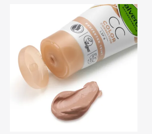 alverde NATURKOSMETIK Perfect Teint CC cream LSF6, 50 ml