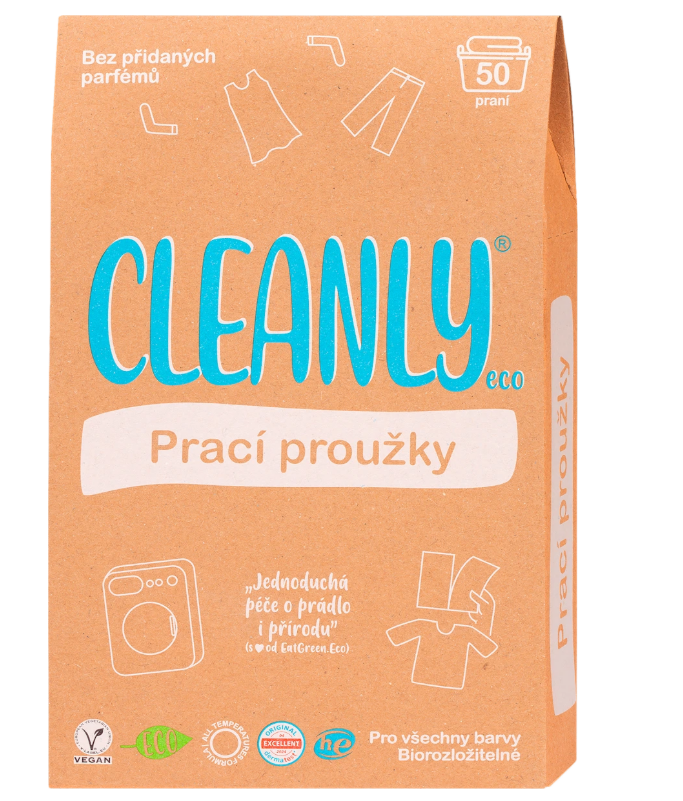 CLEANLY eco universal washing strips, 50 pcs