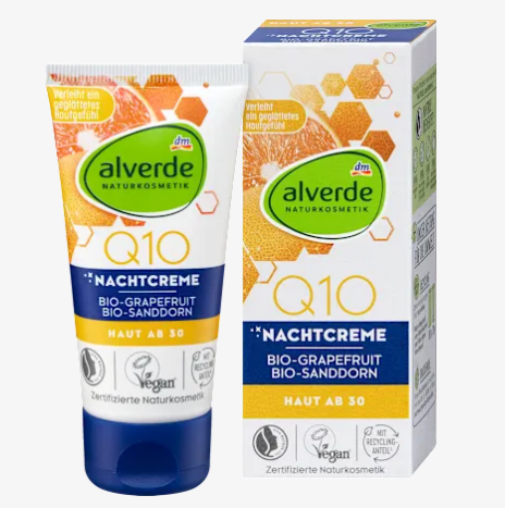 alverde NATURKOSMETIK Q10 night cream, 50 ml