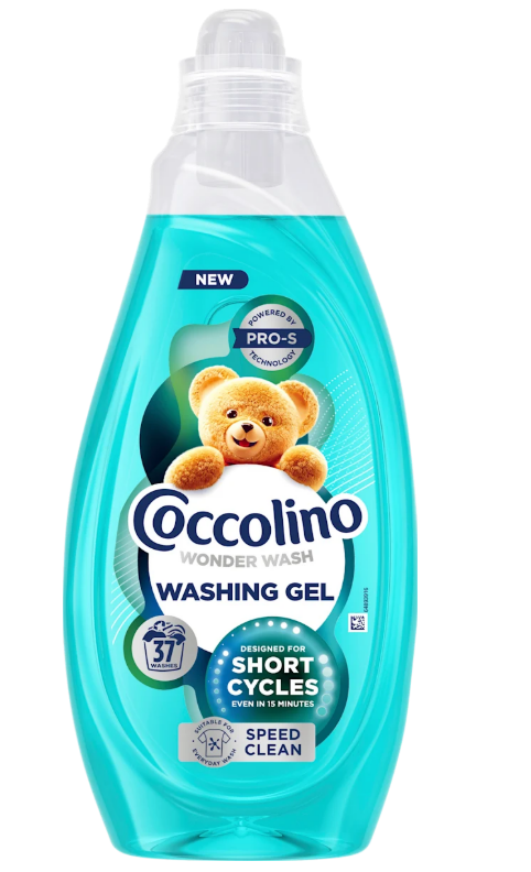 Coccolino Wonder Wash washing gel Speed Clean, 37 loads