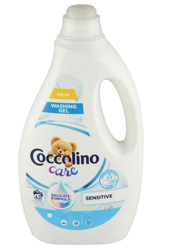 Coccolino care washing gel Sensitive, 43 loads