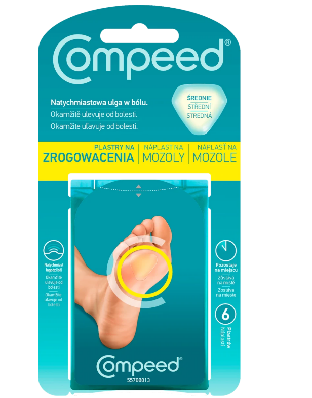 Compeed callus patches, 6 pcs
