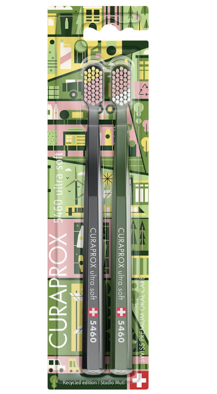 CURAPROX toothbrush 5460 ultra soft Recycled Edition, 2 pcs