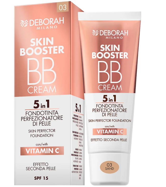 DEBORAH MILANO Skin Booster BB cream 5-in-1, SPF15, 30 ml