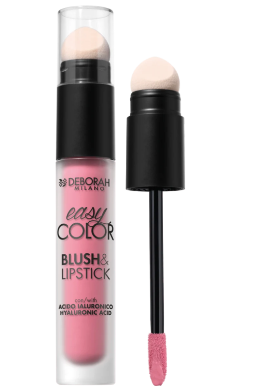 DEBORAH MILANO Easy Color 2-in-1 liquid blush and lipstick, 4 ml