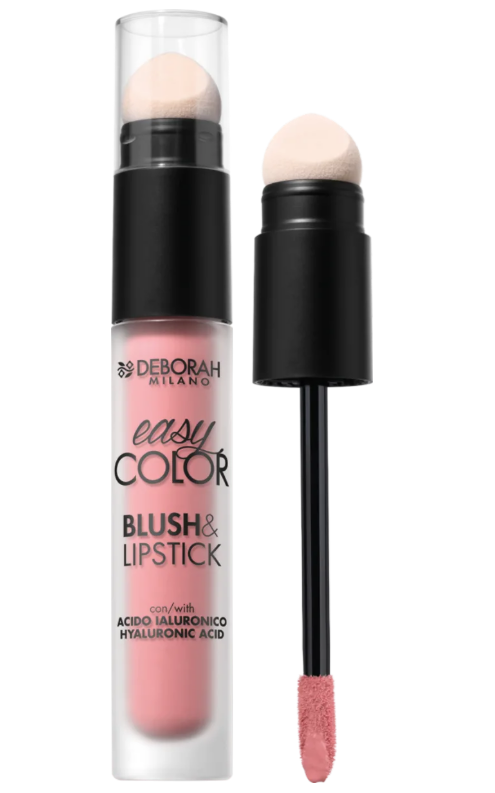 DEBORAH MILANO Easy Color 2-in-1 liquid blush and lipstick, 4 ml