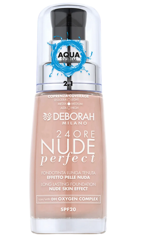 DEBORAH MILANO makeup 24ore Nude Perfect OF20 2.1, 30 ml