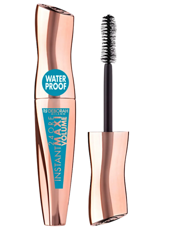 DEBORAH MILANO waterproof mascara maxi volume 24ore, 12 ml