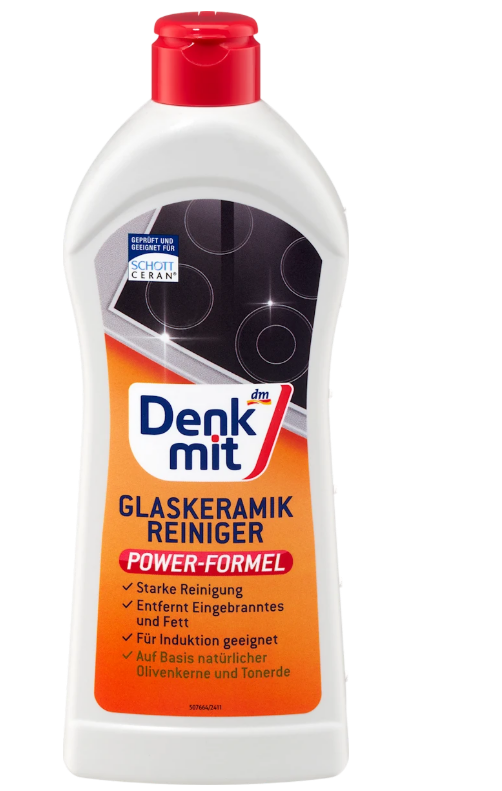 Denkmit cleaner for glass ceramic and induction hobs, 300 ml