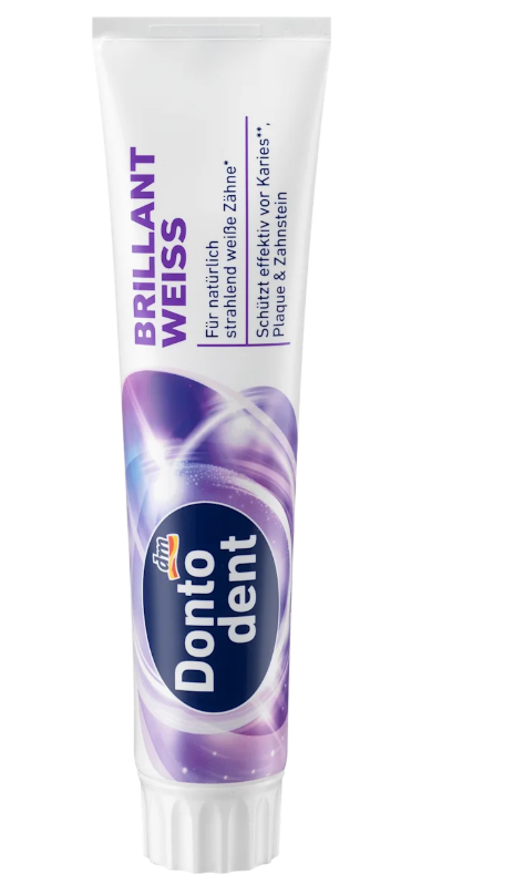 Dontodent toothpaste Brillant White, 125 ml