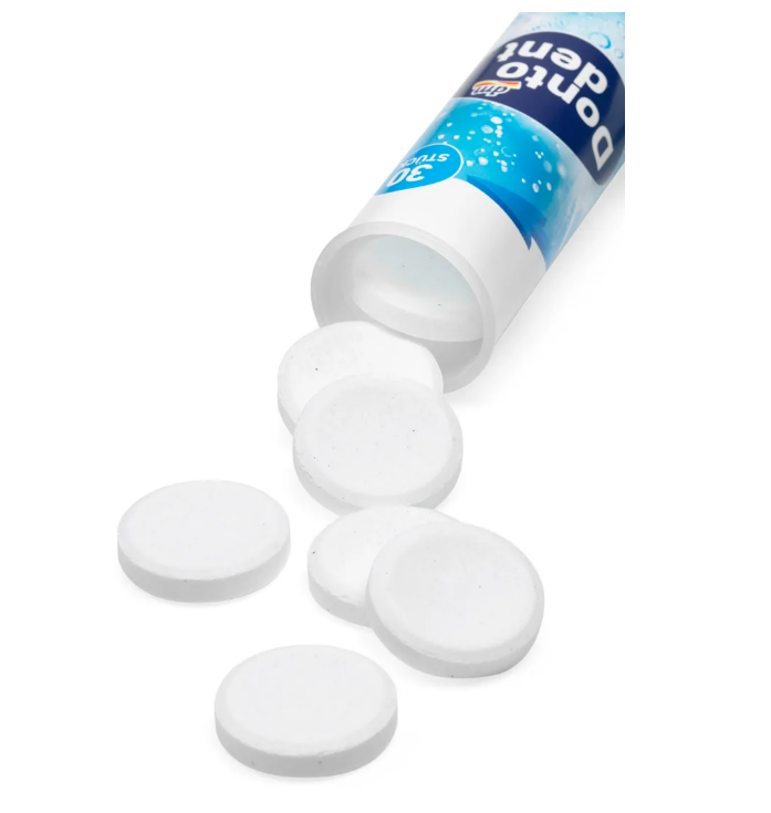 Dontodent cleaning tablets for braces, 60 pcs