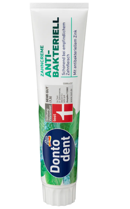Dontodent antibacterial toothpaste, 125 ml