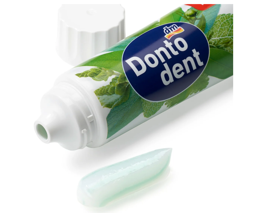 Dontodent toothpaste with herbal extracts, 125 ml