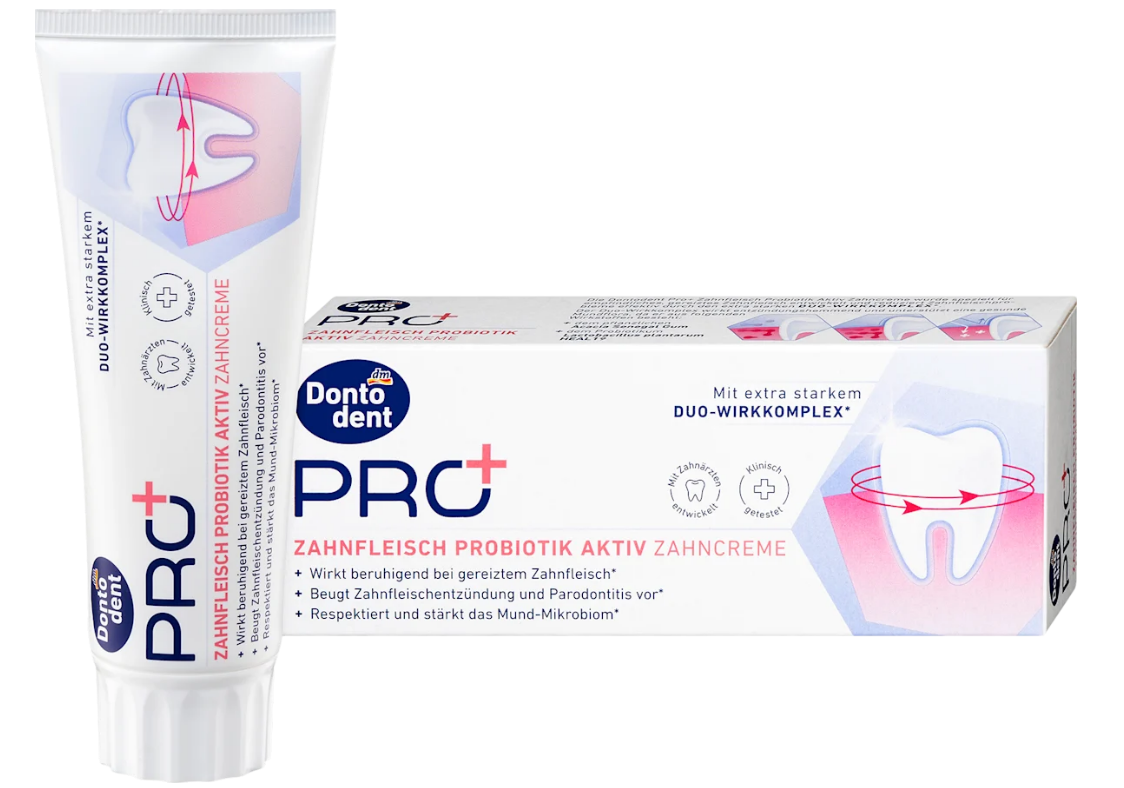 Dontodent PRO+ Pro+ toothpaste Probiotic Active, 75 ml