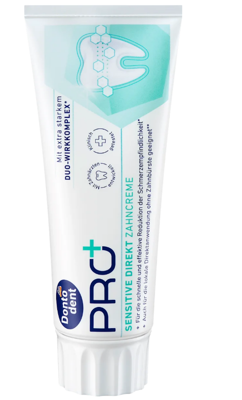 Dontodent PRO+ PRO+ toothpaste Sensitive Direct, 75 ml