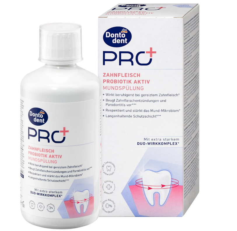 Dontodent PRO+ Pro+ mouthwash Probiotic Active, 400 ml