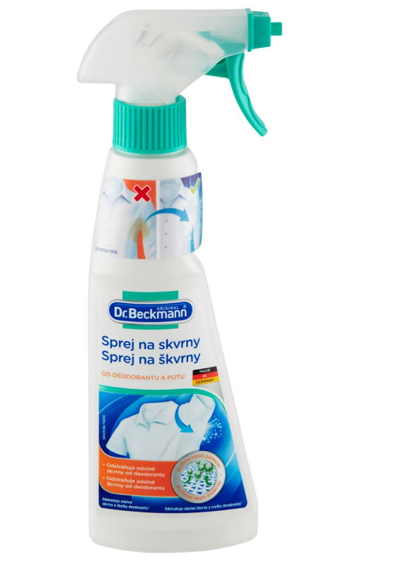 Dr. Beckmann deodorant and sweat stain spray, 250 ml